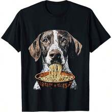 1 All Seasons Happy Golden Doodle Face Design T-Shirt, Pure Cotton, Single Side Print, Round Neck, Short Sleeve, Unisex, Base Layer, 180g, 100% Cotton. - 顏色 7 - 查看 7
