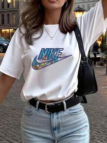 Women T-Shirts - White - View 6
