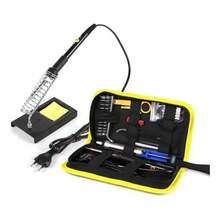 Kit Ferro Solda + Tubete Estanho Com Resina E Sugador Solda 60W-(110V-220V) - 110V - Visão 12
