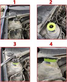 2x Rubber Shock Absorber Base For Gol Saveiro Jetta JWWV - 1 - View 3