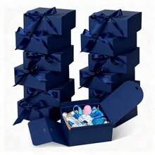 Gift Wrap Boxes - Blue - View 2