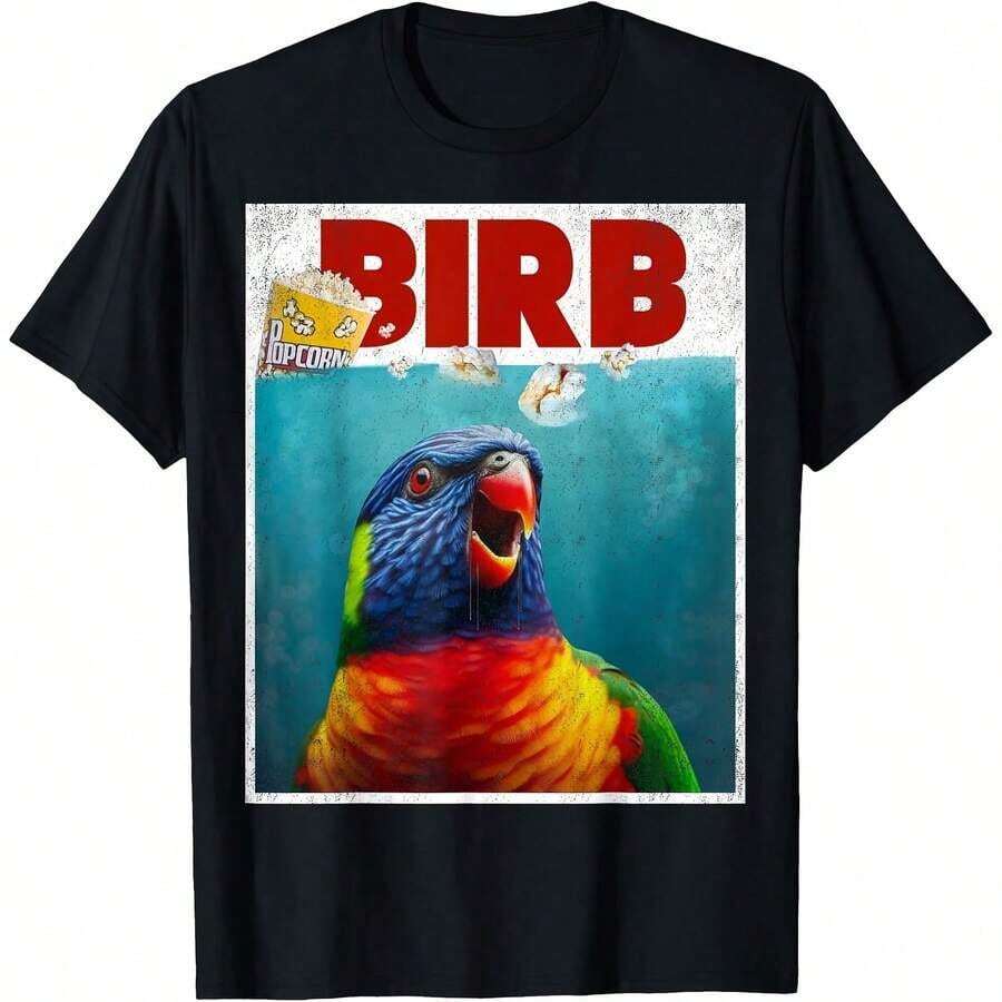 1 Piece Hiking T-Shirt With Bernese Mountain Dog Design, All Seasons, 100% Cotton, Single-Sided Print, Crew Neck, Short Sleeve, Unisex, Base Layer, 180g Cotton - 顏色 7 - 查看 1