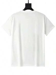 Soft, Breathable, And Lightweight For All-Day Comfort. Alty Women's T-Shirt With A Tropical Palm Print And The Phrase "Paradise Found" - White, Short-Sleeved, Crew Neck, Casual Beach Style, Made With Breathable, Medium-Stretch Fabric For Spring And Summer - Machine Washable, Ideal For Vacations. Classic Crew Neck With A Relaxed Fit That Flatters All Body Types And Is Easy To Pair With Jeans, Shorts, And Leggings. - 白色 - 查看 5