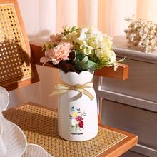 1 pièce Vase en céramique personnalisé avec papillon, personnalisable avec 1 à 8 noms, vase à fleurs de style minimaliste, décoration pour salon et chambre à coucher, vase décoratif pour meuble TV, plante hydroponique en céramique, arrangement floral créatif, centre de table pour salle à manger, décoration d'intérieur élégante, cadeau personnalisé avec nom pour amis, famille, êtres chers - Multicolore - Voir 7