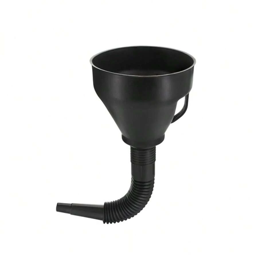 Flexible Plastic Funnel With Bellows For Oil, Gasoline, Fuel And Alcohol – For Use In Motorcycles And Cars - 3 unidades - 查看 1