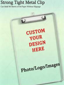 Customizable Picture Clipboard ,Suitable For All Four Seasons, Acrylic A4 Folder With Customizable Picture Clipboard – Personalized Exam Paper Organizer And Scrapbook Board, Back-To-School Supplies, Teacher's Day Gift, Essential Office & Classroom Item, Sketching Writing Hardboard - Multicolor - View 5