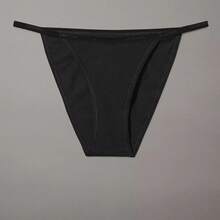 Calvin Klein Ideal Cotton String Bikini QD5170 - 黑色 - 查看 1