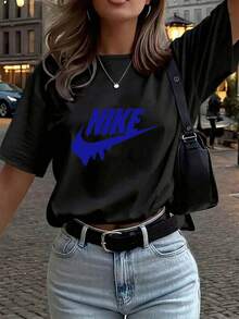 Women T-Shirts - Black - View 6