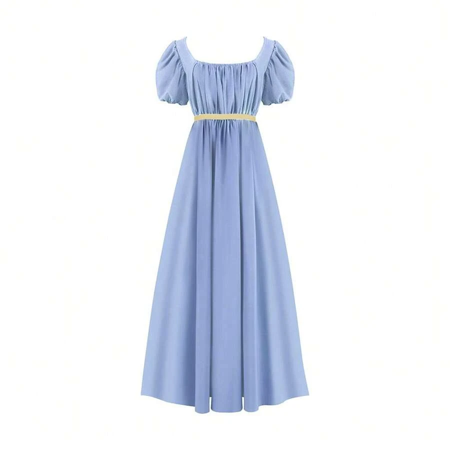 Stage Dance Wear - 2201 Short Bridgeton Light Blue Skirt - View 1