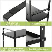 Cup Storage Rack - zenci Siyah1 Paket - Görünüm 7