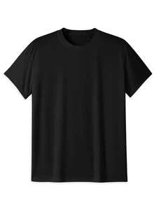 Camiseta deportiva casual, The Regal Beagle, estilo vintage con estampado retro de dibujos animados para mujer, manga corta, camiseta casual/de vacaciones para primavera/verano, al aire libre, almacén local, casual y elegante. - Negro - Ver 3