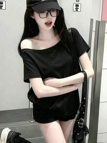 Women Tops - Black - View 1