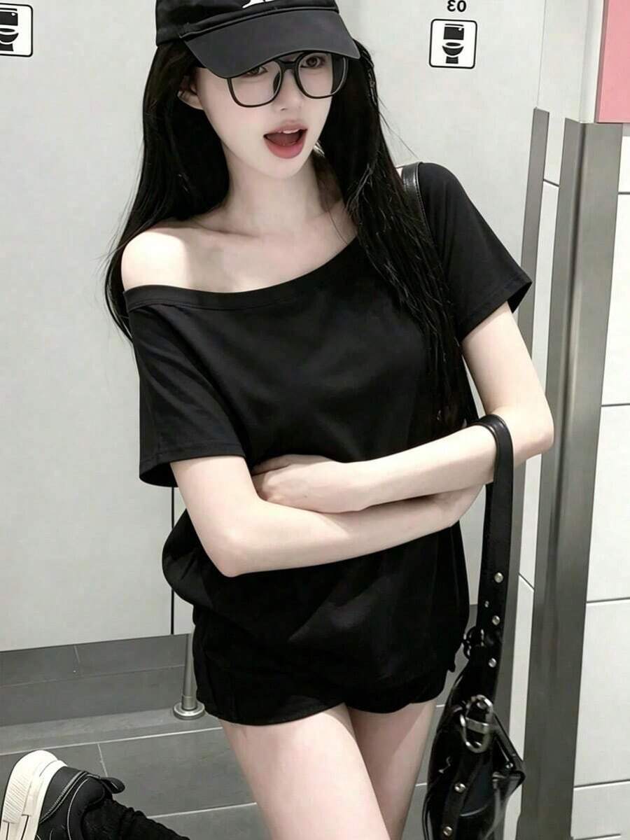 Women Tops - Black - View 1