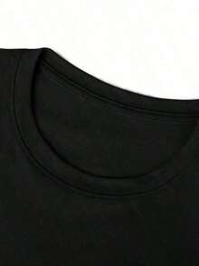 Women's Blouses 100% Cotton 1 Unisex Printed Loose Fit T-Shirt Modern Minimalist Style GYM Attitude GIRL Dumbbell Suitable For Occasions Such As Summer Vacation, Halloween And Mexican Independence Day. - 黑色 - 查看 7