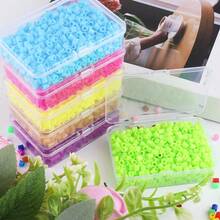 820 hạt nhựa Perler Fuse Beads đóng hộp, hạt nhựa ghép hình DIY sáng tạo, phụ kiện thủ công dành cho người lớn - Nhiều màu - Xem 7