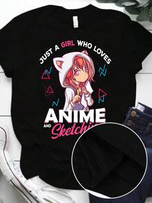 Women T-Shirts - Black - View 2