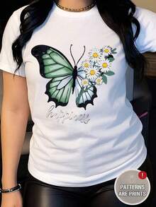 1  Estampado de Insectos  Letras  Mariposa    Casual  Fiesta  Dulce  Sexy  Elegante    Ninguno    Casa  Noche de fiesta  Vacaciones  Deportivo  Boda  Oficina  viaje  Despedida de soltera  Calle  Sesión de fotos    verano  Mariposa - Blanco - Ver 1