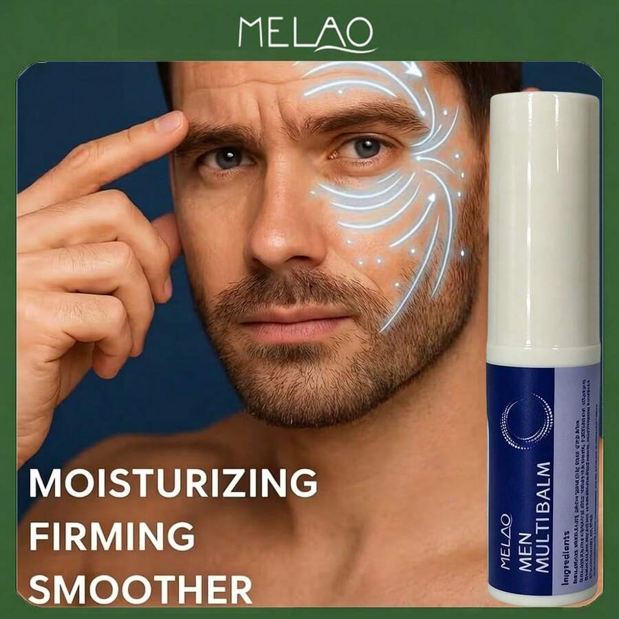 MELAO Men Multibalm, Multi-Function Men's Skin Care Balm, Nourishing Moisturizing & Soothing Aftershave Balm, Anti-Chafing Daily Skin Care For Men, All Skin Types - 5g - View 1