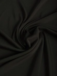 黑色交叉吊带背心，女士运动瑜伽舞蹈服 - 黑色 - 查看 7