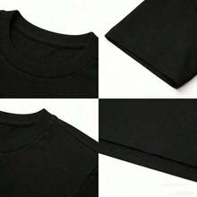 [Free National Shipping] Unisex Vintage Summer T-Shirts, Round Neck, Short Sleeve, Fun Graphic Print Of Skulls And Roses, Gothic Punk Style, Urban Clothing For Men And Women, Cotton Women's T-Shirts - 風格 - 查看 6