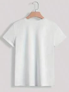Under The RadarCute Seal, Camiseta Estampada Cómoda para Mujer, Regalo para Ella, Amante de los Animales - Estilo Urbano Vintage, Camiseta Unisex de Algodón Suelto de Manga Corta con Cuello Redondo - Blanco - Ver 2