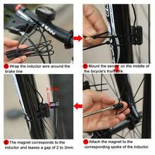 Mountain Bike Speedometer, Bicycle Computer, Bike Speedometer, Speedometer, 15 Functions, Cycling Equipment - 黑色 - 查看 9
