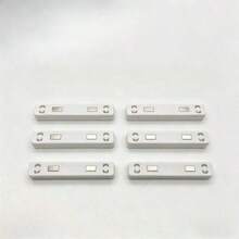 6 pezzi Dispositivo per zanzariera ad alta traspirabilità, installazione senza foratura e tagliabile, clip magnetiche riutilizzabili per zanzariera, dispositivo anti-caduta per finestre, stile di protezione per finestre domestiche, clip magnetiche per zanzariera, adatto per finestre - Multicolore - Visualizzare 13