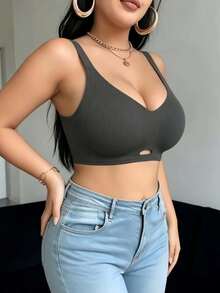 3件装无痕文胸，适合小胸女性，乳胶凝胶柔软支撑提拉运动文胸 - 彩色 - 查看 9