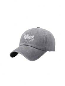 1Pc Unisex Washed Baseball Cap, Adjustable Outdoor Sun Protection Casual Hat,Suitable For Daily Matching For Spring, Autumn Travel, Beach, Y2k Style For Boys And Girls - Multicolor - View 15