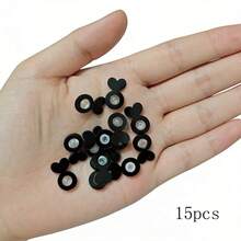 4/8/15 chiếc nút bịt tai bằng cao su, nút bịt tai silicon chống mất và chống dị ứng, thích hợp cho khuyên tai dáng dài, khuyên tai tròn, dái tai và sụn tai. - Nút bịt tai hình trái tim - Xem 9