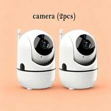1-2pcs 1080P HD Camera, Home/Pet Monitoring Camera, With Mobile App, WiFi Camera, Suitable For Home Security, Two-Way Audio, Motion Detection, Person Tracking, Security Surveillance Camera - White - View 12