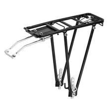 Bicycle Rack Aluminum Adjustable Cycling Luggage Carrier 70kg Capacity Bike Rack Rack Cargo Carrier - 黑色 - 查看 6