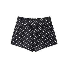 New Autumn Women's Polka Dot Print Shorts Casual Elegant Commuter Style Shorts Summer Black - Black - View 6