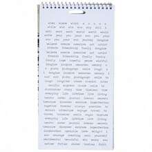 Tim Holtz Idea-ology Chitchat Word Pegatinas por Tim Holtz Idea-ology, cartulina mate en blanco y negro, 1088 pegatinas, TH92998, 1/8 pulgadas - Multicolor - Ver 4