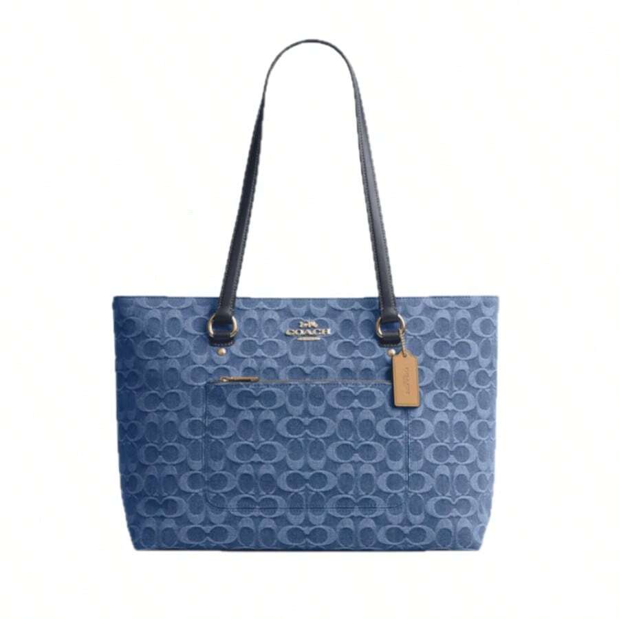 Coach Women's Station Tote Bag - Denim - View 1