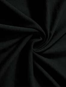 Ropa deportiva casual de una pieza para mujer, primavera/verano, con estampado WANT TO, camiseta corta de cuello redondo, elegante para fiestas, regalo de vacaciones, ropa casual de gimnasio que absorbe la humedad. - Negro - Ver 5