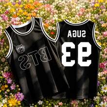 K-Pop BTSS Jung Hook Basketball Jersey For Men And Women Jung Hook Top Tee T-Shirt, Retro World Tour 2026 Merch Gifts, Bangtan Come Back Basketball Jersey Tee Gift, Elegant Party Men And Women's Tee, Ideal For Travel, Home Wear, Parties & Casual Wear For Adults - -93 - 查看 1