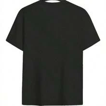 Hazbin Hotels Alastor Men's T-Shirt, Cute Printed T-Shirt, Fashionable Men's T-Shirt, Casual Short Sleeve Men's T-Shirt - 黑色 - 查看 7