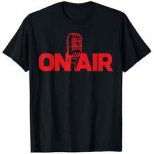 Printed T-Shirt For Men And Women - Black - View 1