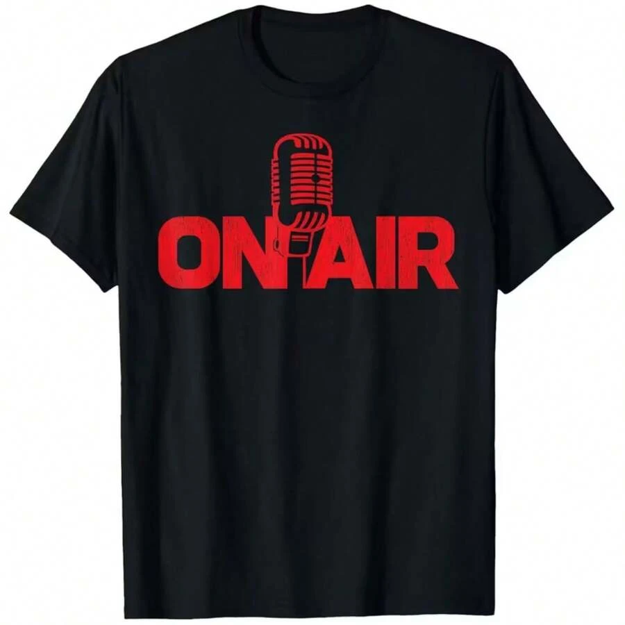 Printed T-Shirt For Men And Women - Black - View 1