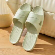 1 par de zapatillas de baño plegables, zapatillas de casa, zapatillas plegables para viajes de negocios, adecuadas para ocio en el hogar, vestimenta de moda al aire libre, diseño neutro, adecuadas para parejas. Creativas, sencillas y únicas. Perfectas para relajarse en casa, caminar, sacar la basura o asistir a fiestas. - A - Ver 6