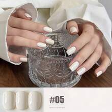 MIANEL GEL 10ml Esmalte de uñas en gel de secado rápido y autonivelante, nuevo lanzamiento 2026 de color blanco lechoso de alta saturación, cobertura perfecta con una sola capa - Multicolor - Ver 9
