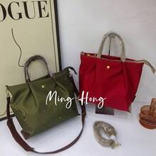 Shoulder Music Nylon Tote Bag 2025 Waterproof One-Shoulder Portable Messenger Female Bag - M Black - View 3
