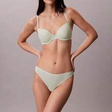 Calvin Klein CalvinKlein Perfectly Fit Ultralight Thong Underwear  Women  Panties QF8587  Thongs For Women Underwear - Seafoam Wave - 查看 2