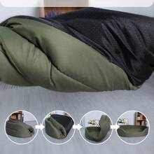 1个可拆卸可水洗宠物床，四季皆宜，半封闭式设计，适合小型/中型犬猫，秋冬季适用。 - 卡其色 - 查看 6