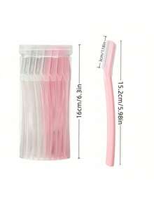 1/3/5/12/20pcs Eyebrow Razors, Exfoliating And Hair Removal Tools, Body And Face Eyebrow Shaving Razors, Multi-Color Hair Removal Tools, Beginner Eyebrow Shaping Tool Set, Precise Protective Cover, Women's Eyebrow Shaping Tools, Suitable For Daily Or Travel Use, Easy-To-Use Unisex Eyebrow Razors For Trimming And Shaping Eyebrows - Multicolor - View 6