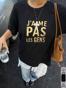 Women T-Shirts - Black - View 3