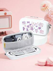 1 Set Y2K Pixel Art Cute Cat Graphic Compatible With Switch2 (2025)/Switch NS/Switch OLED Game Console Accessories, Including Protective Case/Storage Bag, TPU Soft Shell, Stylish & Practical, Portable Stand, Shockproof, Scratch-Resistant, Anti-Fouling, Fashionable Romantic Gift - View 12