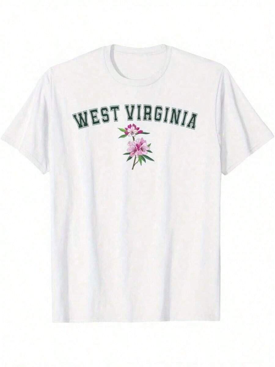 1 pieza Camiseta Stay Groovy Retro Estilo Flower Power de los 70, para todas las estaciones, de algodón, con estampado a una cara, cuello redondo y manga corta, 180g, 100% algodón, los diseños están impresos. Unisexo. - Negro 23 - Ver 1