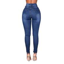 Women's Slimming Stretch Denim Jeans - Medium Blue - View 5